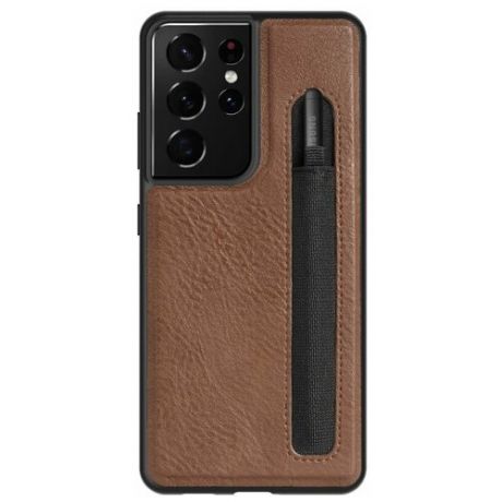 Чехол Nillkin Leather Case для Samsung Galaxy S21 Ultra