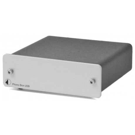 Фонокорректор PRO-JECT MM/MC Phono Box USB (DC), серебро