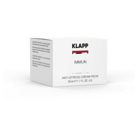 Крем-маска «Анти-стресс» Klapp immun Anti-stress cream pack 50 мл