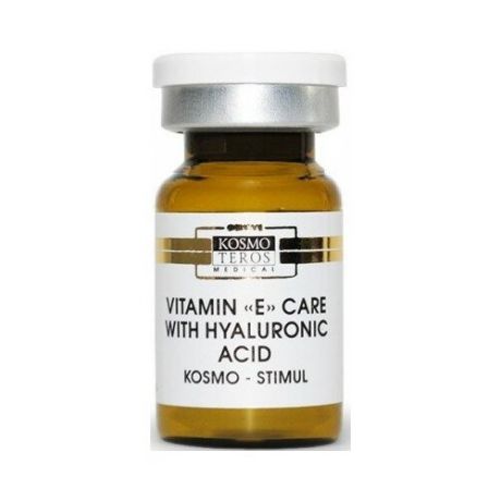 Коктейль с витамином Е и гиалуроновой кислотой Kosmoteros Vitamin "E" care with hyaluronic acid Kosmo - stimul 6 мл