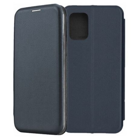 Чехол-книжка Fashion Case для Xiaomi Mi 10 Lite синий