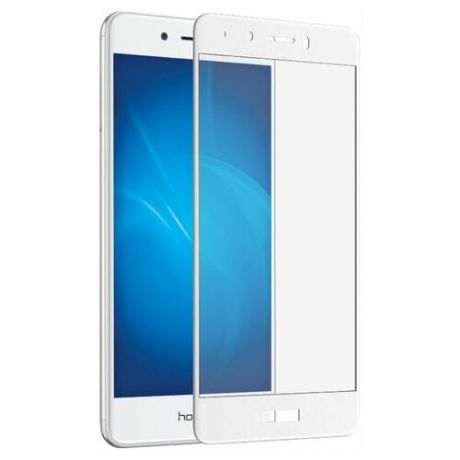 Защитное стекло на Huawei Honor 6C/Nova Smart/Enjoy 6S, Silk Screen 2.5D,белый