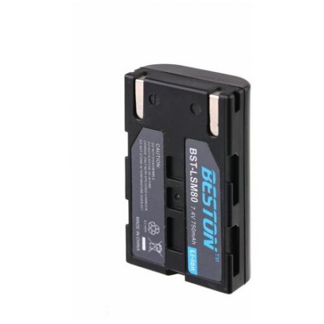 Аккумулятор для видеокамеры SAMSUNG BESTON BST-SB-LSM80, 7,4 В, 750 мАч