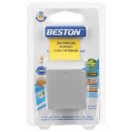 Аккумулятор для видеокамер BESTON SAMSUNG BST-IA-BP85ST, 7.4 В, 650 мАч
