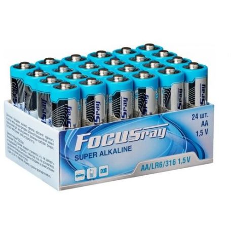 Батарейка FOCUSray Super Alkaline АА, 24 ш