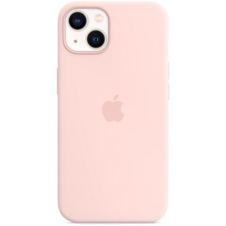 Силиконовый чехол для iPhone 13 Apple Silicone Case with MagSafe, Chalk Pink [MM283ZE/A]