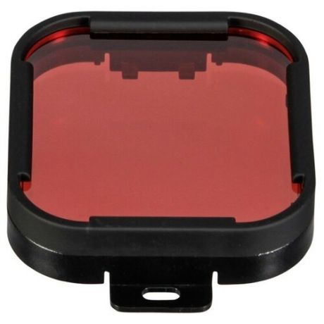 Цветная накладка на объектив для GoPro 3+/4 - Красный