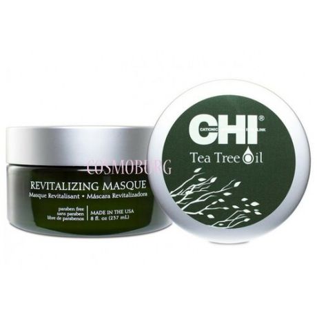 Восстанавливающая маска для волос с маслом чайного дерева CHI Tea Tree Oil Revitalizing Masque 236 мл