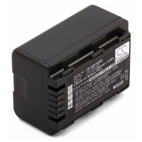 Аккумулятор для PANASONIC HC HDC SDR ( VW-VBL090 VW-VBK180 VW-VBK180E-K CS-VBL090MC VW-VBK360)