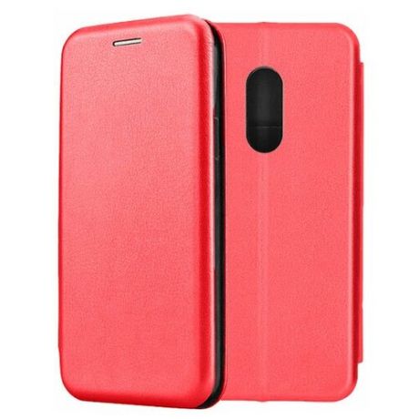 Чехол- книжка Fashion Case для Xiaomi Redmi Note 4 красный