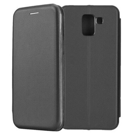 Чехол-книжка Fashion Case для Samsung Galaxy J6 (2018) J600 черный