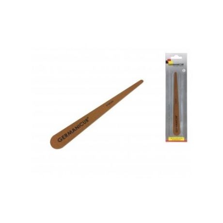 Пилка-наждак (20) GM-1830-WOOD (150/220) на деревянной основе конусная коричневая для ногтей (20 шт)