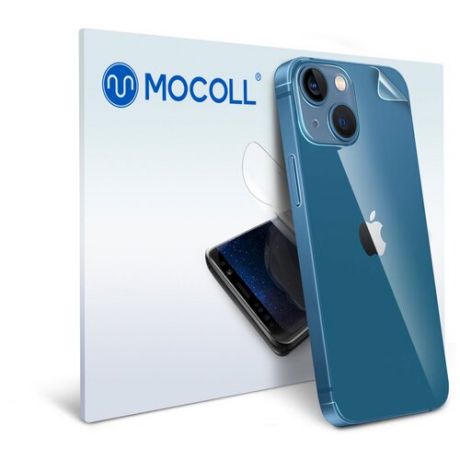 Гидрогелевая защитная пленка MOCOLL для задней панели Apple iPhone 13 матовая