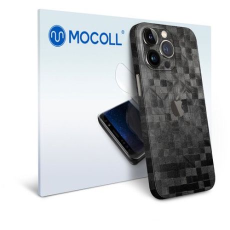 Гидрогелевая защитная пленка MOCOLL для задней панели Apple iPhone 13 Pro Max Тень графит