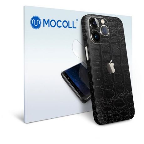 Гидрогелевая защитная пленка MOCOLL для задней панели Apple iPhone 13 Pro Max Кожа крокодил