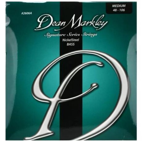 Dean Markley - Комплект струн для бас-гитары DM2606A signature nickel steel 48-106