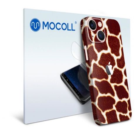 Гидрогелевая защитная пленка MOCOLL для задней панели Apple iPhone 13 Жираф