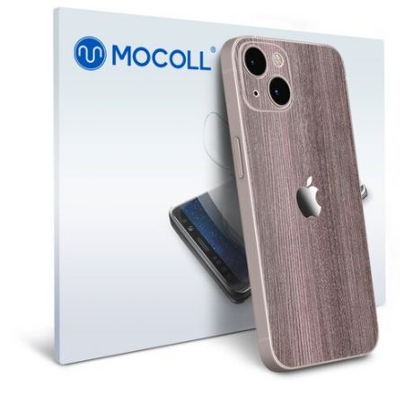 Гидрогелевая защитная пленка MOCOLL для задней панели (Half Cover) Apple iPhone 13 Дерево Дуб Сонома
