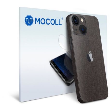 Гидрогелевая защитная пленка MOCOLL для задней панели Apple iPhone 13 Mini Дерево Венге