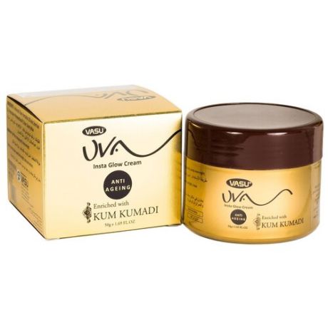 VASU, Крем Антивозрастной Лечебный KUM KUMADI, (Insta Glow Cream), 50 гр