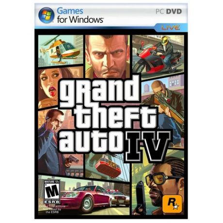 Игра для PlayStation 3 Grand Theft Auto IV, английский язык