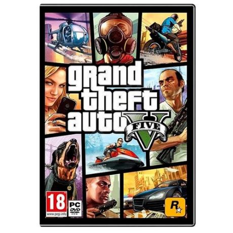 Игра для PlayStation 4 Grand Theft Auto V, русские субтитры