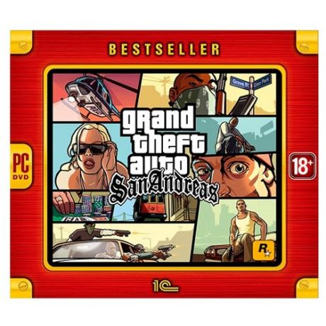 Игра для PlayStation 3 Grand Theft Auto: San Andreas, русские субтитры