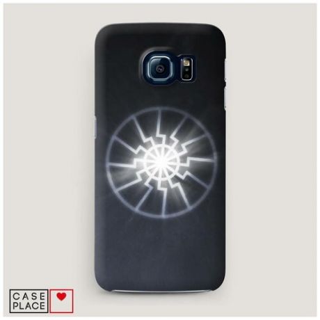Чехол Пластиковый Samsung Galaxy S6 Черное солнце