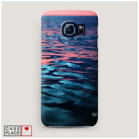 Чехол Пластиковый Samsung Galaxy S6 Морские отблески 1