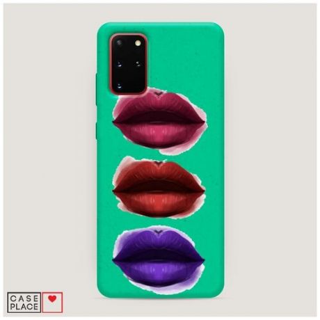 Эко-чехол Samsung Galaxy S20 Plus Fashion губы