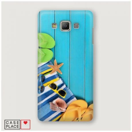Чехол Пластиковый Samsung Galaxy Grand Prime Райское побережье