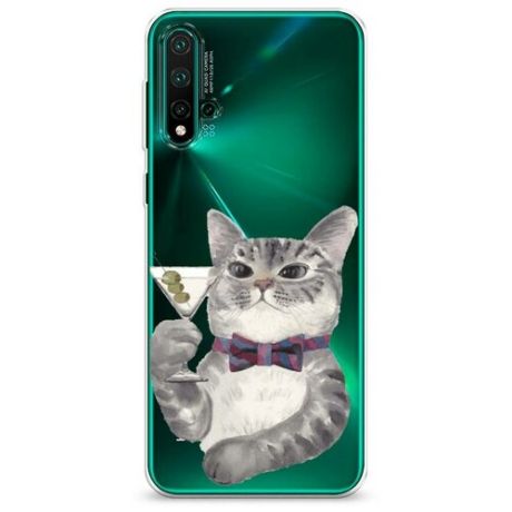 Силиконовый чехол "Главное фыр-фыр" на Huawei Nova 5 / Хуавей Нова 5