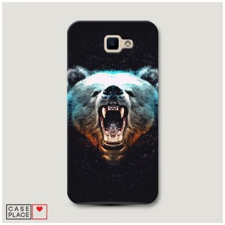 Чехол Пластиковый Samsung Galaxy J5 Prime 2016 Медведь