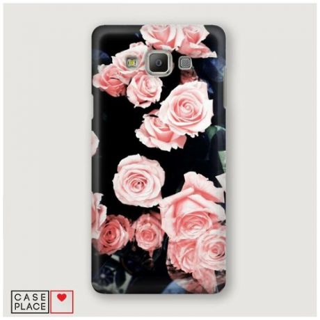 Чехол Пластиковый Samsung Galaxy Grand Prime Чайные розы