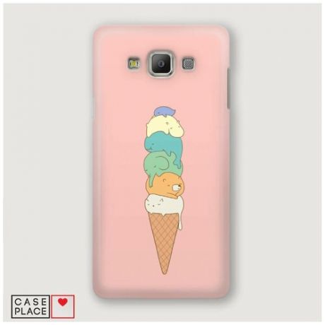 Чехол Пластиковый Samsung Galaxy Grand Prime Милое мороженое