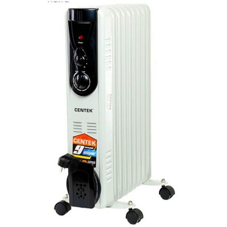 Обогреватель масляный CT-6201/электрический тепловентилятор/электрообогреватель/для дачи/для дома/напольный