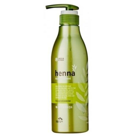 FLOR de MAN Маска для волос и кожи головы Henna Hair Treatment Pack, 500 мл