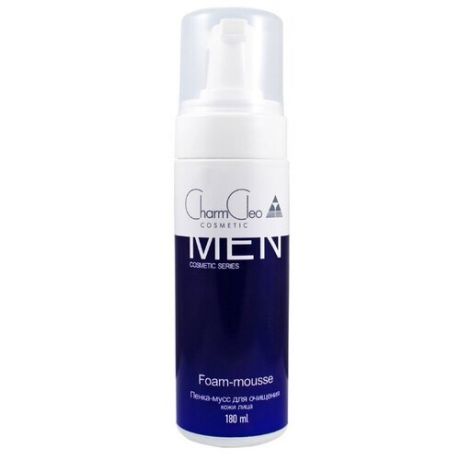 Charm Cleo Cosmetic Men Пенка-мусс для очищения кожи лица Foam-mousse, 180 мл