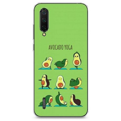 Силиконовый чехол "Happy Avocados " на Xiaomi Mi A3 Lite / Сяоми Ми А3 Лайт