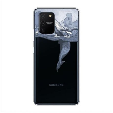 Силиконовый чехол "Внутренний мир бургера" на Samsung Galaxy S10 Lite / Самсунг Галакси S10 Лайт