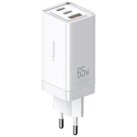 Сетевое зарядное устройство Mcdodo 65W Gan mini fast charger (CH-7920) белое