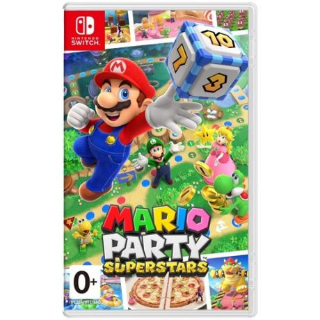 Игра для Nintendo Switch Mario Party Superstars, полностью на русском языке