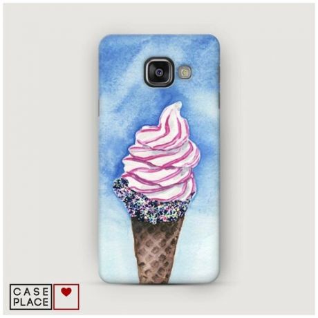 Чехол Пластиковый Samsung Galaxy A7 2016 Мороженое 8