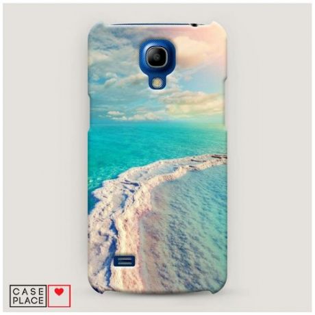 Чехол Пластиковый Samsung Galaxy S4 mini Волны 5
