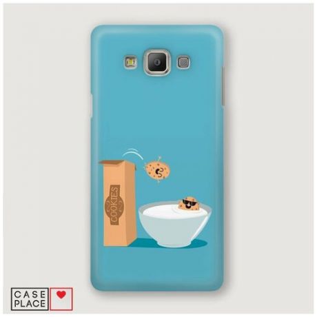 Чехол Пластиковый Samsung Galaxy A3 Молочные ванны