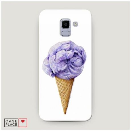 Чехол Пластиковый Samsung Galaxy J6 2018 Мороженое 16