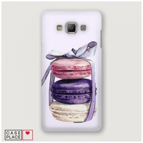 Чехол Пластиковый Samsung Galaxy A7 Макарони в подарок