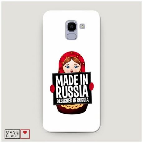 Чехол Пластиковый Samsung Galaxy J6 2018 Made in Russia