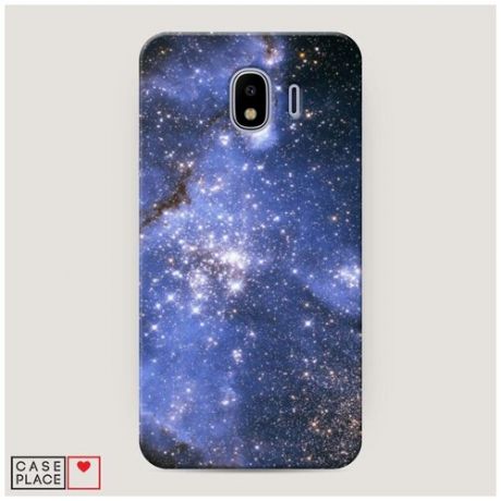 Чехол Пластиковый Samsung Galaxy J4 Яркие звезды