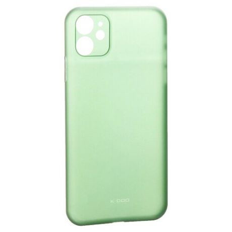 Чехол для Iphone 11 (6.1") пластиковая K- Doo Air Skin 0.3мм Зеленая